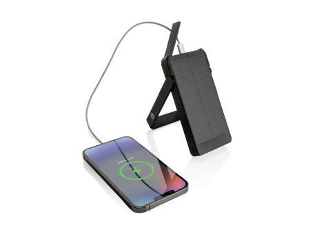Skywave 10000mAh Solarpowerbank aus RCS recycelt. Kunststoff
