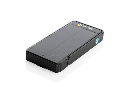 Skywave 10000mAh Solarpowerbank aus RCS recycelt. Kunststoff