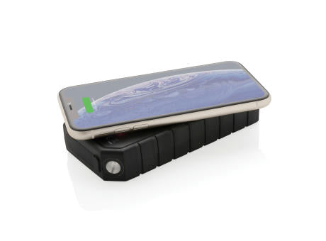 10.000 mAh Solar-Powerbank mit 10W Wireless aus RCS Plastik
