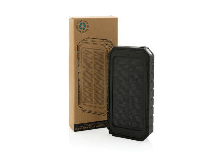 10.000 mAh Solar-Powerbank mit 10W Wireless aus RCS Plastik