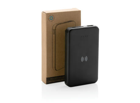 5.000mAh 5W Wireless Powerbank aus RCS recyceltem Kunststoff