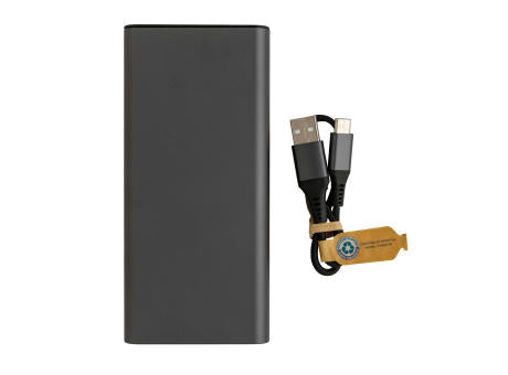 Terra 20.000mAh 20W Powerbank aus RCS recyceltem Aluminium