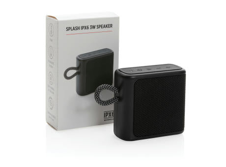 Splash IPX6 3W Lautsprecher