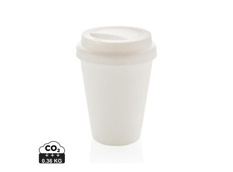 Wiederverwendbarer doppelwandiger Kaffeebecher 300ml