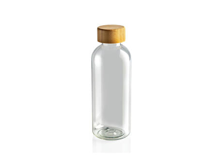 RCS rPET Flasche mit Bambus-Deckel