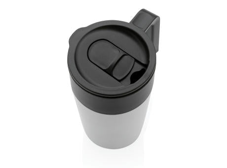 GRS recycelte PP und Stainless Steel Tasse mit Griff