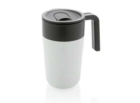 GRS recycelte PP und Stainless Steel Tasse mit Griff