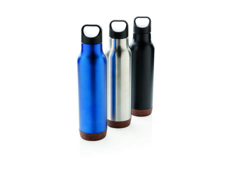 Auslaufsichere Vakuum-Flasche mit Kork