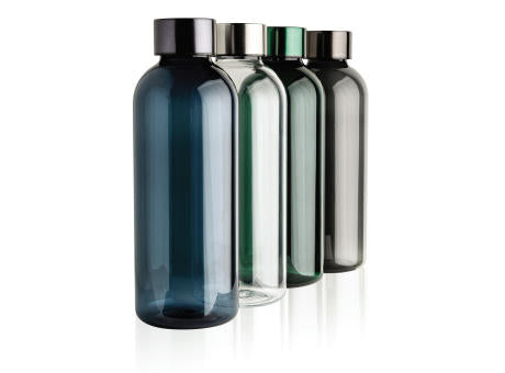 Auslaufsichere Trinkflasche mit Metalldeckel