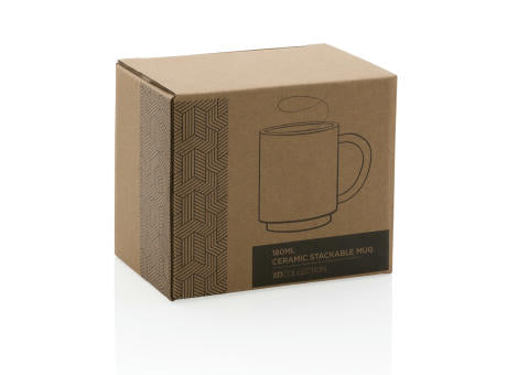 Stapelbare Keramiktasse, 180ml