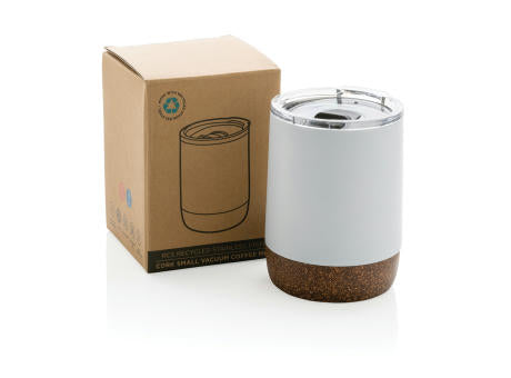 Kleine Vakuum-Kaffeetasse aus RCS rSteel & Kork