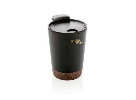 RCS recycelter Edelstahl-Kaffeebecher mit Kork