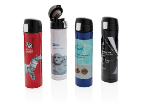 Easy Lock Vakuum-Flasche aus RCS recyceltem Stahl