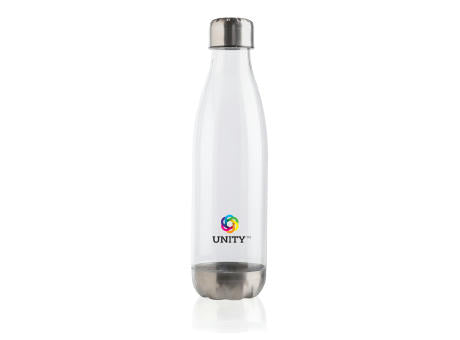Auslaufsichere Trinkflasche mit Stainless-Steel-Deckel