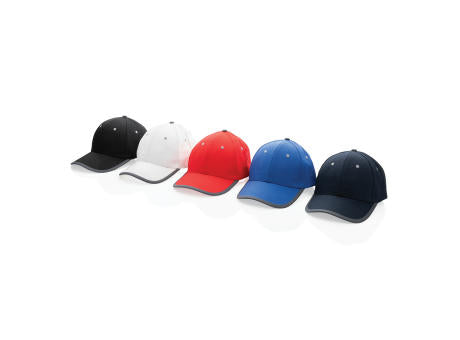 Impact AWARE™ 280gr Brushed rCotton 6 Panel Kontrast-Cap