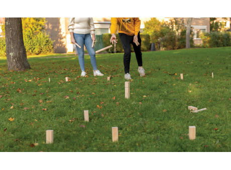 Kubb Outdoor Wurfspiel aus Holz