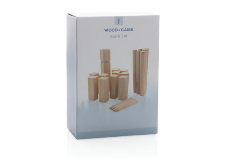 Kubb Outdoor Wurfspiel aus Holz