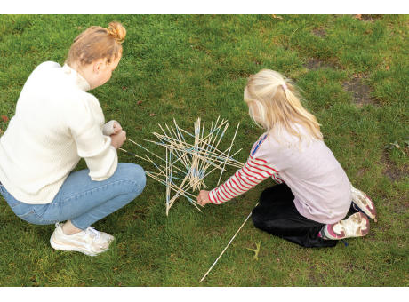 Giant Mikado-Set aus Bambus