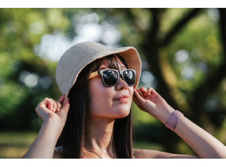 Sonnenbrille aus Bambus und RCS recyceltem Kunststoff