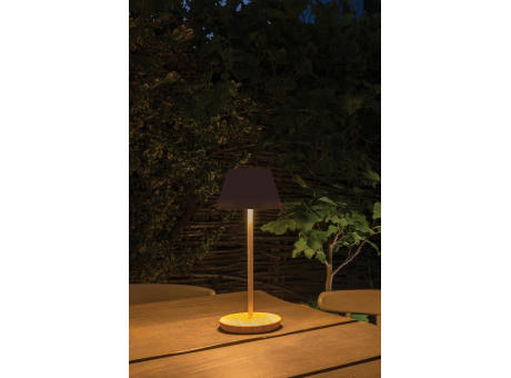 Pure Glow USB-Tischleuchte aus RCS recyceltem Kunststoff