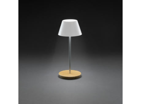 Pure Glow USB-Tischleuchte aus RCS recyceltem Kunststoff