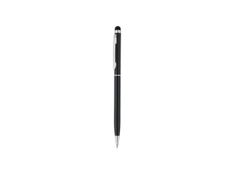 Schlanker Aluminiumkugelschreiber mit Stylus