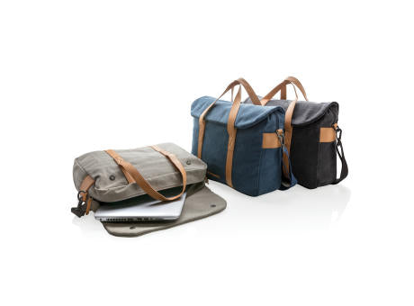 Canvas Laptop-Tasche, PVC-frei