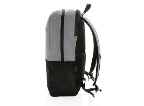 Moderner 15.6" USB & RFID Laptop-Rucksack, PVC-frei