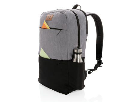 Moderner 15.6" USB & RFID Laptop-Rucksack, PVC-frei
