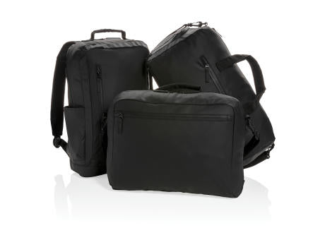 Fashion schwarzer 15.6" Laptop-Rucksack, PVC-frei