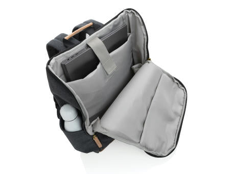 Impact AWARE™ 16 oz. r recyceltem canvas 15" Laptop-Rucksack