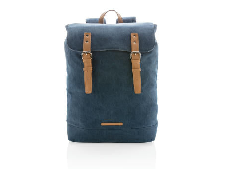 Canvas Laptop-Rucksack, PVC-frei