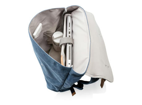 Canvas Laptop-Rucksack, PVC-frei