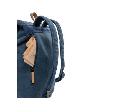 Canvas Laptop-Rucksack, PVC-frei