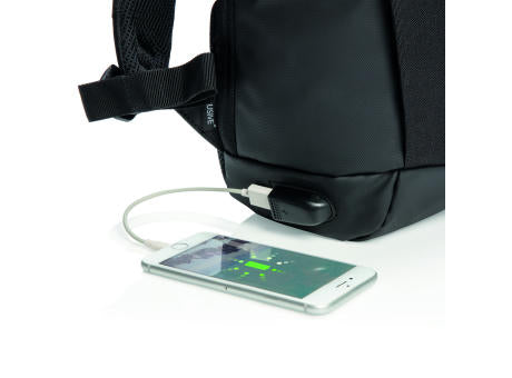 Madrid Anti-Diebstahl RFID USB Laptop-Rucksack