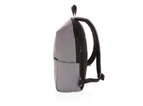 Schicker PU 15.6" Laptop-Rucksack