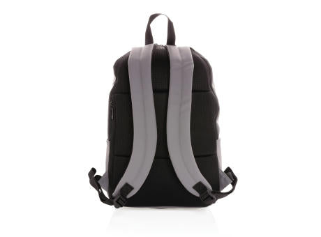 Schicker PU 15.6" Laptop-Rucksack