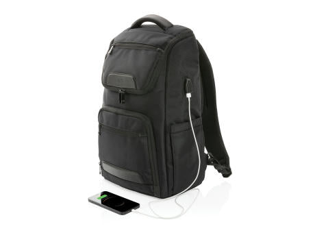 Swiss Peak AWARE™ RPET Voyager 15.6" Laptop Rucksack