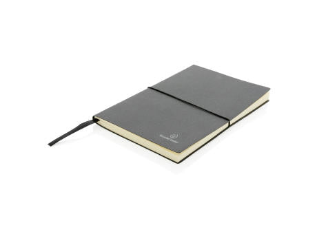 A5 Notizbuch aus GRS recyceltem Leder