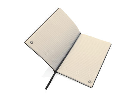 A5 Notizbuch aus GRS recyceltem Leder