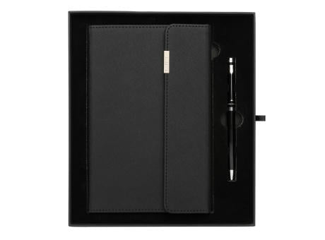 Swiss Peak Deluxe A5 Notizbuch mit Stift