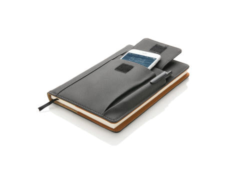 Notizbuch mit Telefontasche