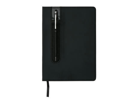 Basic Hardcover PU A5 Notizbuch mit Stylus-Stift