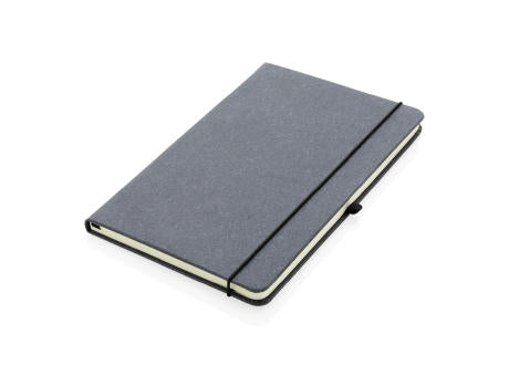 A5 Hardcover Notizbuch aus GRS recyceltem PU