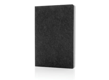 Phrase GRS-zertifiziertes A5-Notizbuch aus recyceltem Filz