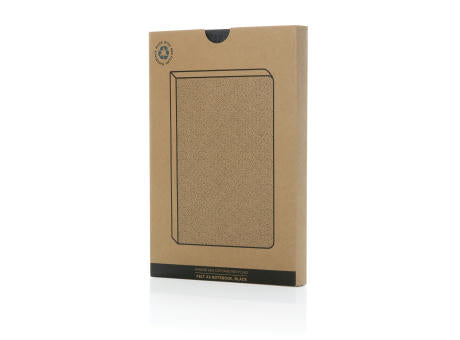 Phrase GRS-zertifiziertes A5-Notizbuch aus recyceltem Filz