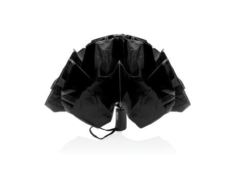 Swiss Peak AWARE™ 23" faltbarer umgekehrter Regenschirm