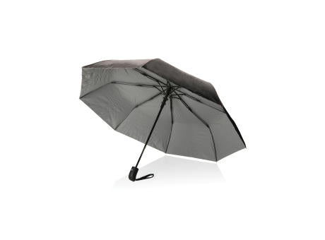21" Impact AWARE™ RPET 190T Pongee Bi-Color Mini-Schirm