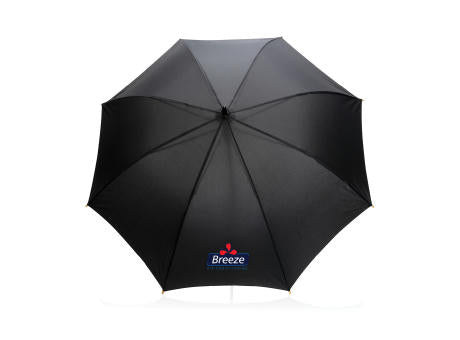 23" Impact AWARE™ RPET 190T Auto-Open Bambus-Schirm