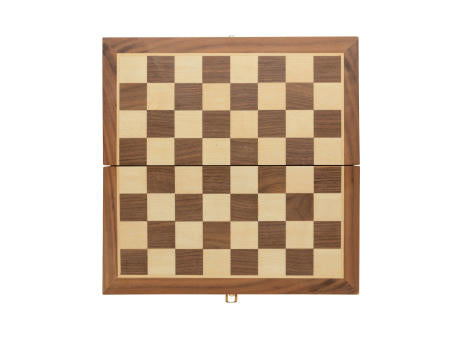 Faltbares Schachspiel aus Holz